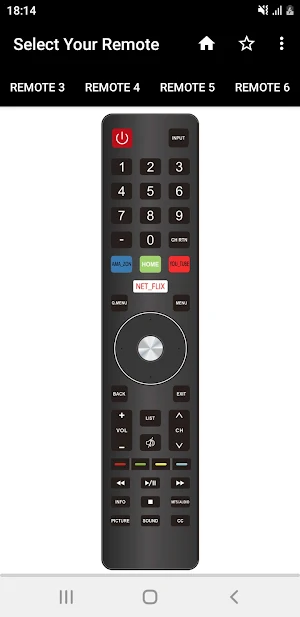 Cobia TV Remote Screenshot 1