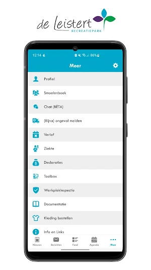 Werken @ Leistert Screenshot 2