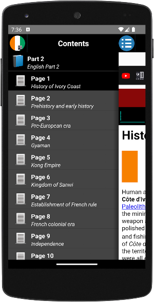 History of Ivory Coast Screenshot 0