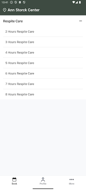 Ann Storck Center Screenshot 1