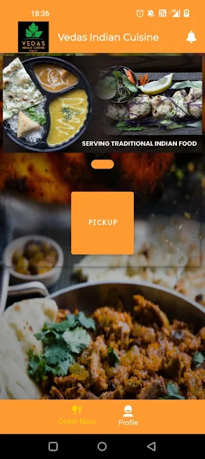 Vedas Indian Cuisine Screenshot 1