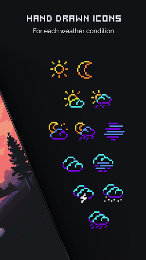 Retro Mode - Weather Widget Screenshot 1