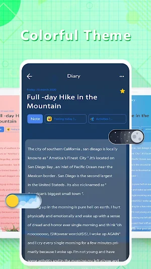 Dinotes - Write Diary & Notes Screenshot 2