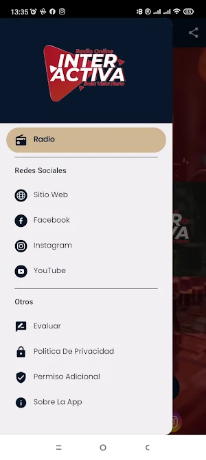 Radio Interactiva Online Screenshot 2