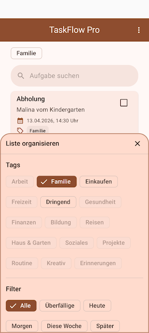TaskFlow: AI-Tagesplaner ToDo Screenshot 2