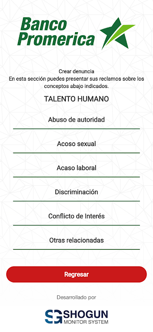 Promerica Ética Honduras Screenshot 2