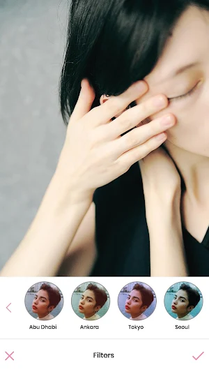 GirlsCam 🌸: Cute Selfie Camera & Photo Editor Screenshot 2