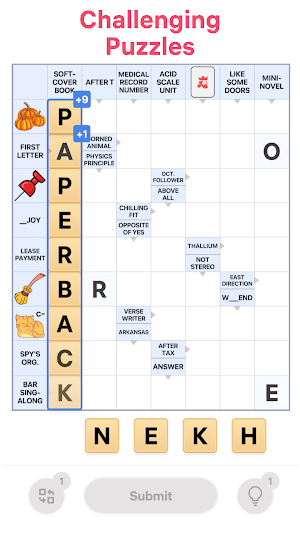 Crossword Challenge Screenshot 1