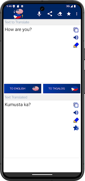 Filipino English Translator Screenshot 3