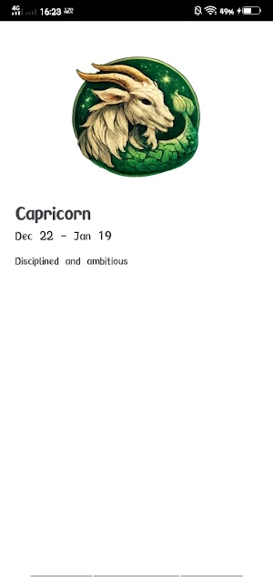 Zodiac Sign Screenshot 2