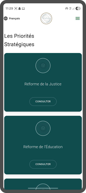 CSEPS Mobile Screenshot 1