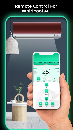 Remote Control For Whirlpool AC Screenshot 1