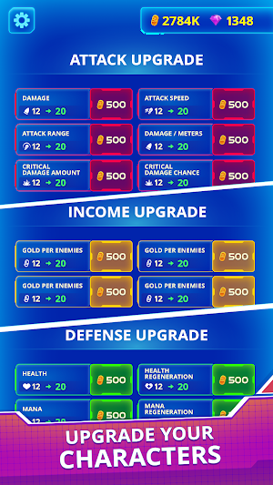 Base Astro Defense: Idle TD Screenshot 1