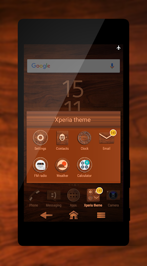 parquet | Xperia™ Theme Screenshot 3