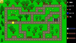 Pac Garden Lite Screenshot 1