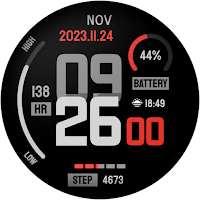 Minimal Digital Watch Face