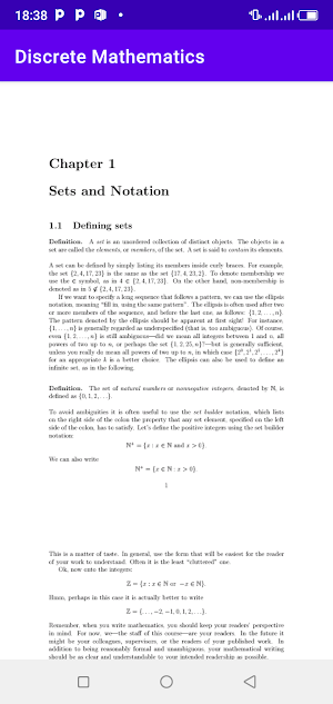 Discrete Mathematics Screenshot 0