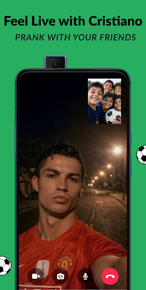 Ronaldo Video Call : CR7 Chat Screenshot 1
