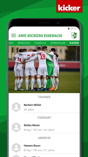 AWE Kickers Eisenach Screenshot 0