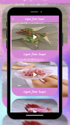 Origami flower Screenshot 2