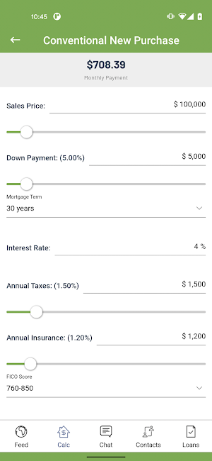 MyPeoplesBank Home Mortgage Screenshot 2