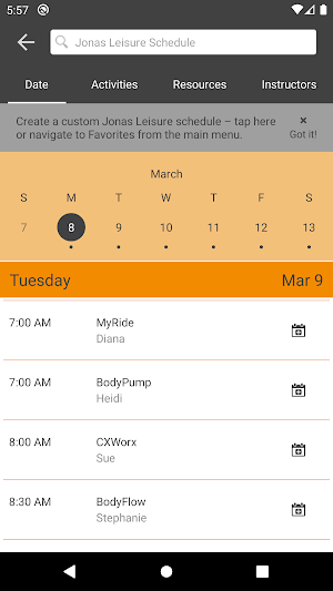 Jonas Leisure Screenshot 2