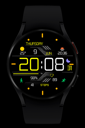 Sport Watch Face Wear OS Screenshot 1
