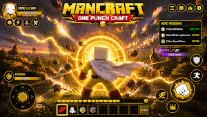 MANCRAFT : One Punch Crafting Screenshot 1