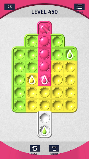 Pop It Fidget Paint Puzzle! Screenshot 3