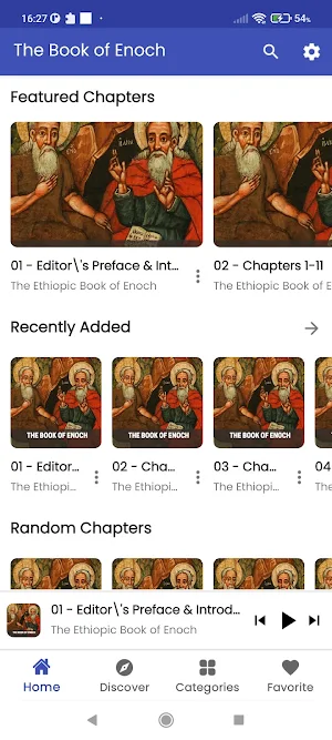 The Ethiopic Book of Enoch Screenshot 0