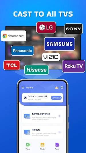 Cast for Chromecast & Cast TV Screenshot 1