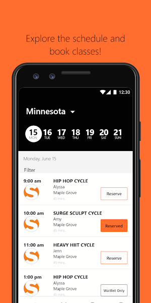 Surge Cycling Screenshot 2