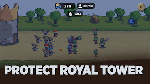 Tower Royale Stick Kingdom War Screenshot 1