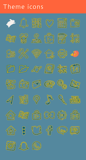 Bunny's NewYear Theme +HOME Screenshot 3