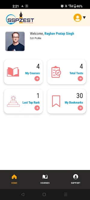 SSPZEST Publishers Screenshot 2