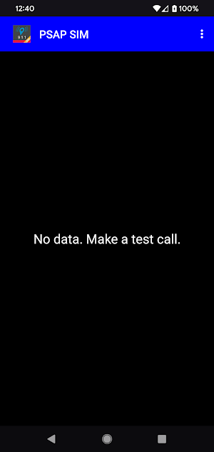 PSAP SIM Screenshot 0