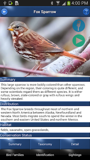 Bird Id North America Screenshot 1