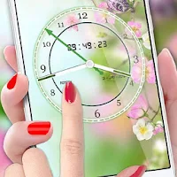 Flower Clock Live Wallpaper 20
