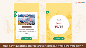 World heritage quiz Screenshot 2