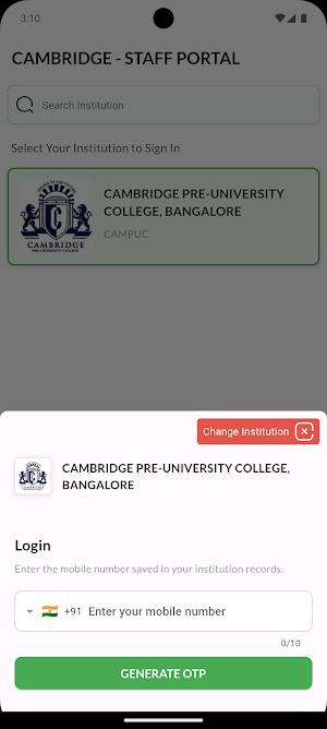 CAMBRIDGE STAFF Screenshot 2
