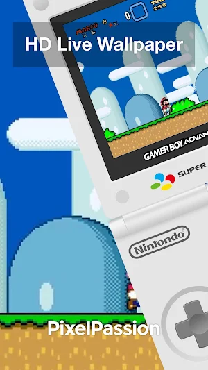 Z Flip Live Wallpaper Retro GB Screenshot 0
