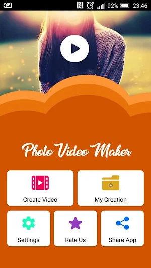 Video Maker : Convert images to video maker Screenshot 0