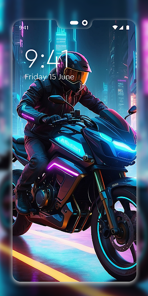 Wallpaper Cyberpunk - AI Screenshot 3