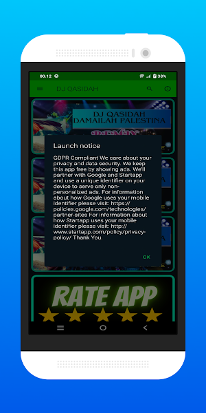 Dj Qasidah Damailah Palestina Screenshot 0