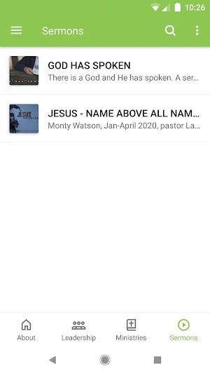 Lake Arrowhead Church Screenshot 2