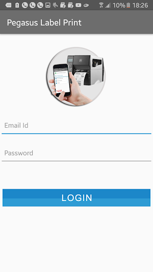 Label Printing with Zebra Mobile printer (SF-MLBL) Screenshot 2