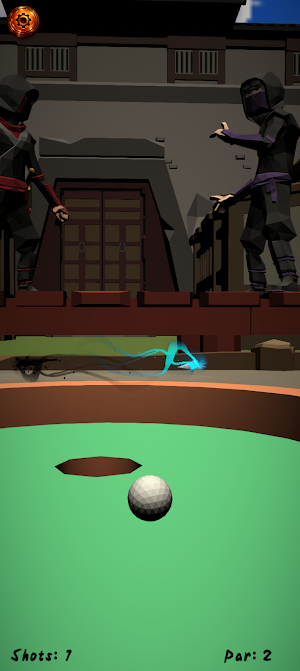 Ninjas VS Mini Golf Screenshot 2