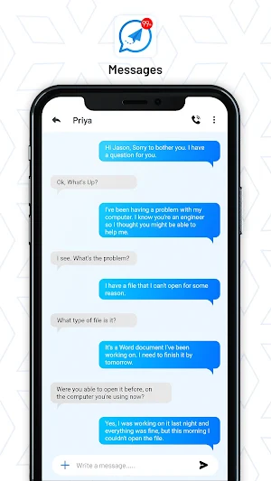 Messages Screenshot 2