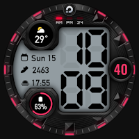 PRADO X42 Digital Watch Face