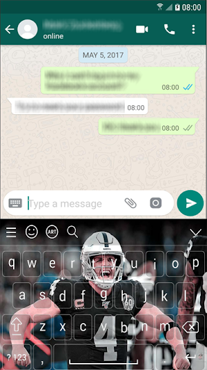 Derek Carr Raiders Keyboard NFL 2020 For Lovers Screenshot 2